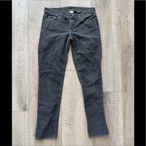 J. Crew City Fit Cords in Dark Gray Size 25S